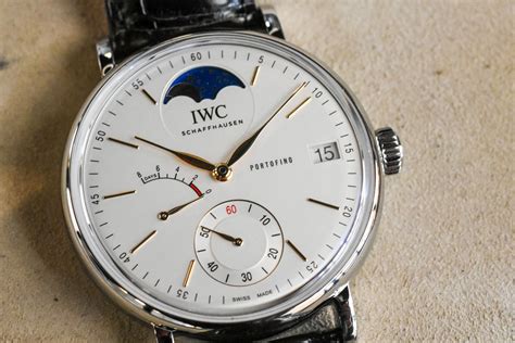 iwc portofino lunare|iwc portofino hand wound.